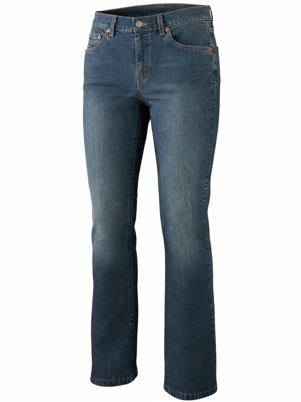 Levi's Women's Bootcut Jeans in Dark Blue Wash